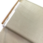 Preview: ST10191 Unelastische Webware grau mit silbermetallischem Karomuster als Meterware aus 100% Baumwolle