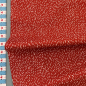 Preview: ST10089 Weihnachtsstoff rot mit weißem Schneemuster