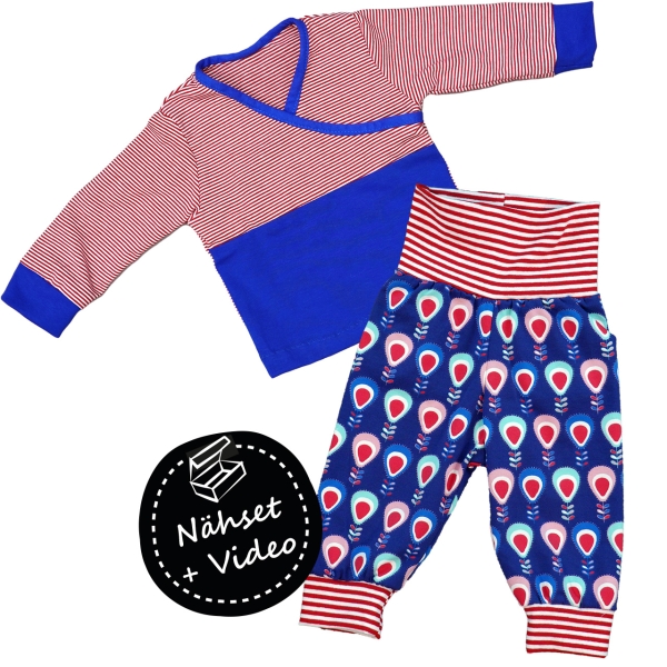 Nähbox Bambini-Kombi-Set BABO & BABSI für Jungen
