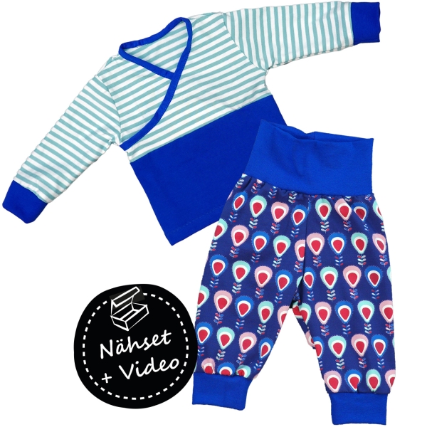 Nähbox Bambini-Kombi-Set BABO & BABSI für Jungen