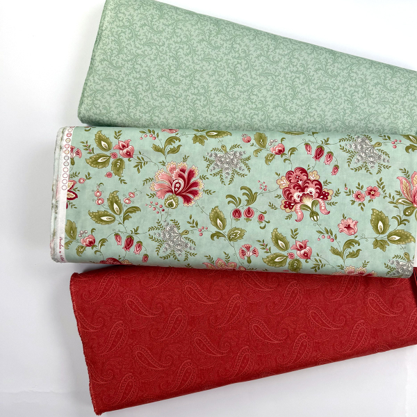 Preview: Mix Match ST10080 ST10081 ST10082 Porcellain by 3 Sisters MODA Baumwolle unelastisch Meterware Webware