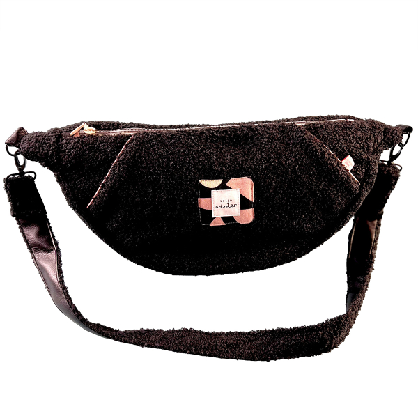 DIY Nähbox HAMOTA Bouclé schwarz